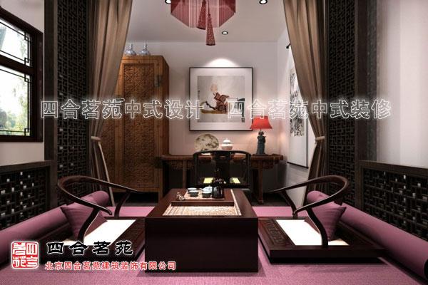 中式設(shè)計(jì)說明 茶樓裝修